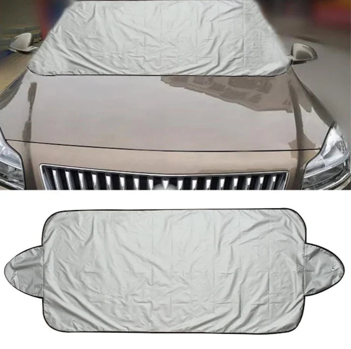 SET auto pentru iarna: racleta electrica + prelata parbriz